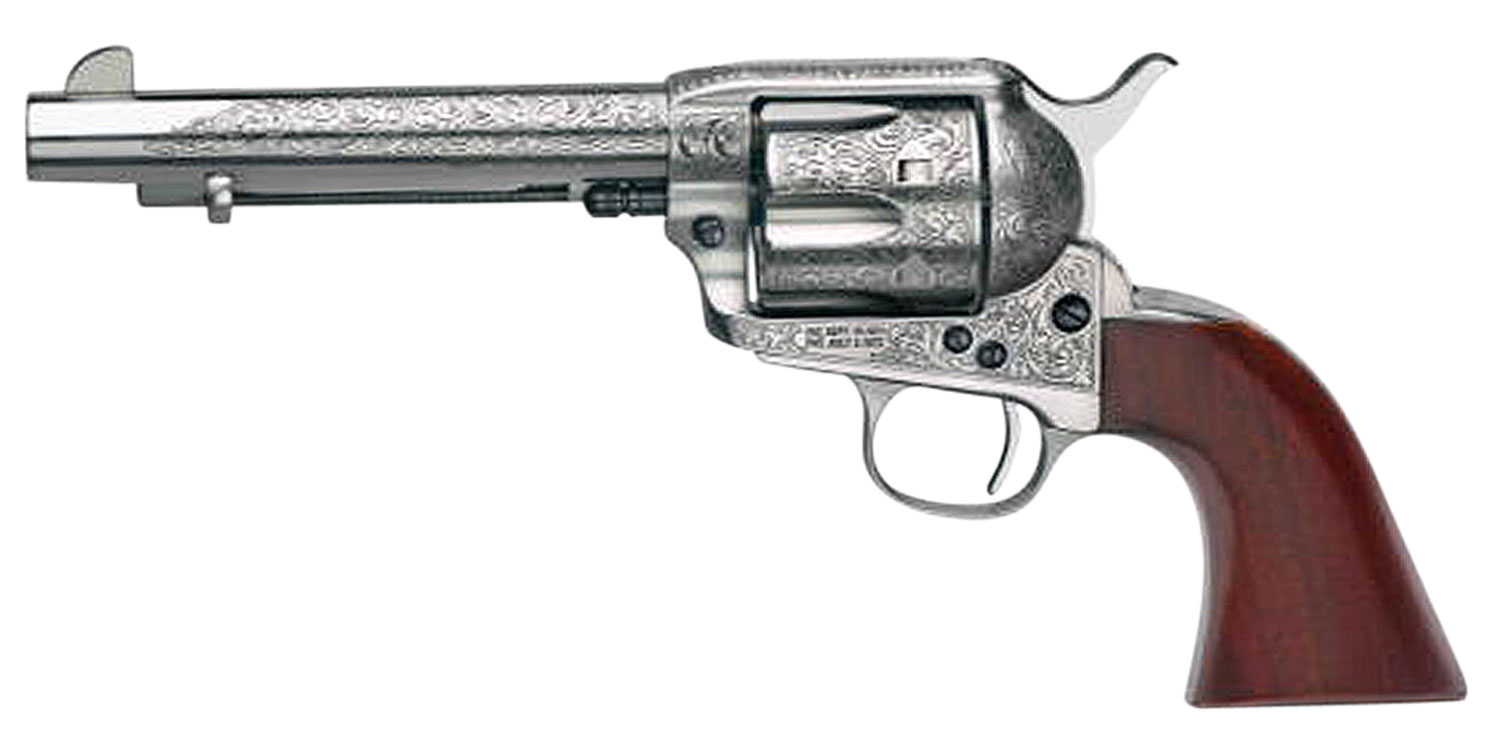 Handguns Taylors&Co 5.50" 45ACP TAY 550927DE 1873 CTTLMN FLORL WHT TUNED 45LC 5.5 • Model: 5.50"